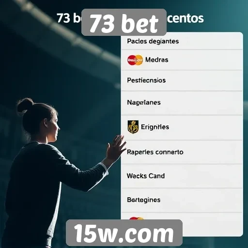 Métodos de pagamento aceitos na 73 bet